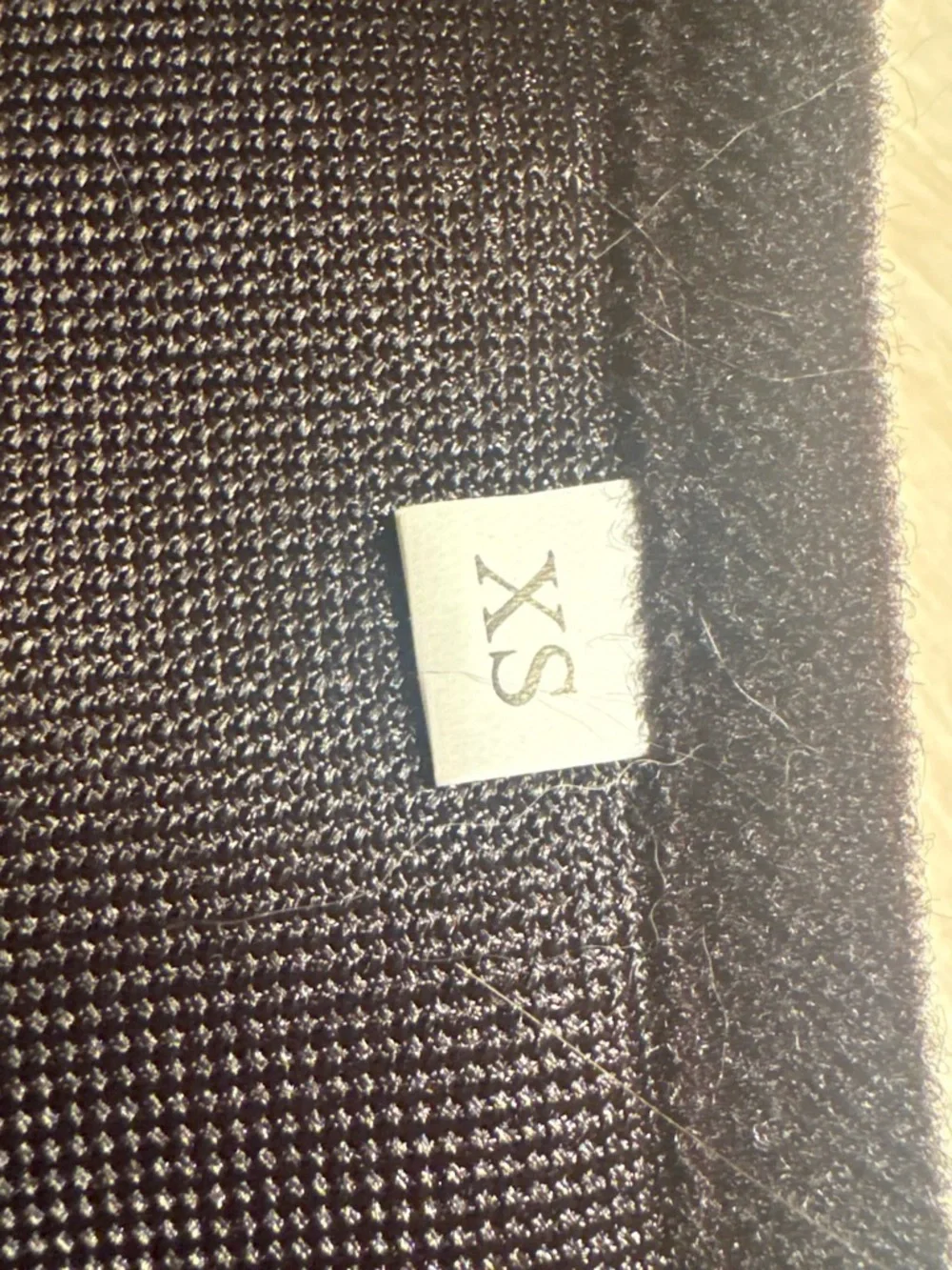 Black Cat Harness- XS Size Tag